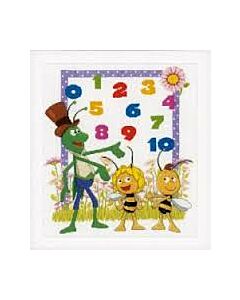  Borduurpakket 1 2 3  Maya de bij om te borduren vervaco pn-0149775