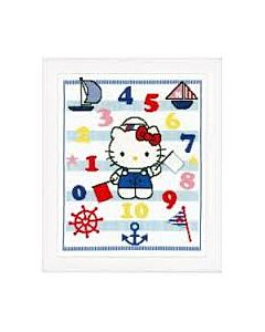  Borduurpakket kruissteek tellen met Hello Kitty telwerkvervaco pn 0149845