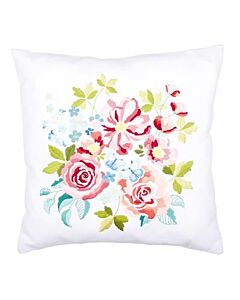  Borduurpakket voorbedrukte spansteek kussen bloemenboeket 1 vervaco pn 0150026