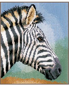 Borduurpakket kruissteek  zebra telwerk Vervaco pn-0150310