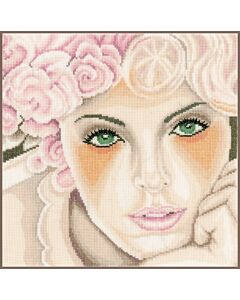 Borduurpakket lanarte concordia op linnen pn-0154474 van romance