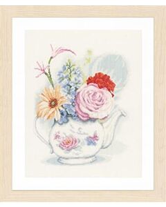 bloemen met theepot van lanarte pn-0155692