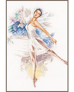Borduurpakket Lanarte Ballerina van de serie Romance. pn-0156939
