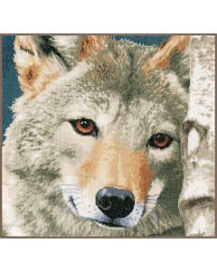 Borduurpakket wolf om te borduren lanarte pn-0166758