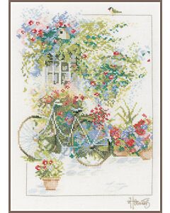 Borduurpakket Bloemengevel van Lanarte pn-0168447