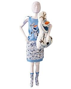 Dress Your Doll Zelf Barbiekleren naaien Frozen Disney Sleepy Sweet Olaf