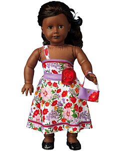 Dress Your Doll Zelf poppenkleren naaien Nataly Flowers