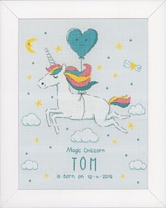 Borduurpakket  Magic unicorn om te borduren Vervaco pn-0172820