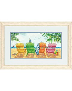 Dimensions borduurpakket  Strandstoelen 703532