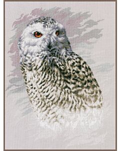 Lanarte borduurpakket sneeuw uil borduren pn-0183826