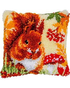 Vervaco smyrnapakket knoopkussen poes in de nacht PN-0202250 voorbedrukt