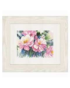 Borduurpakket beautiful rose van lanarte
