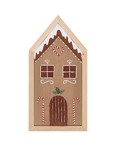 Rico Design borduurpakket peperkoekhuis 100387 voorbedrukt incl. frame