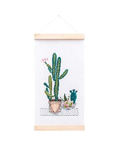 Rico Design borduurpakket planten wandhanger borduren