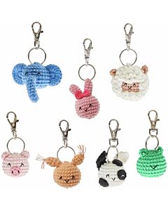 Ricorumi haakpakket sleutelhangers dieren haken