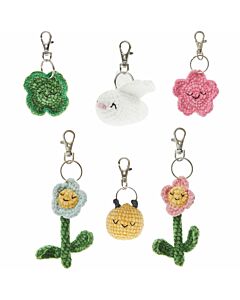 Ricorumi haakpakket sleutelhangers lucht haken Chingu key charms