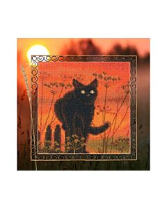 RTO borduurpakket Sunset cat M1024 telpatroon