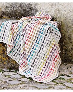 Scheepjeswol hartjes deken haken van Stone Washed XL