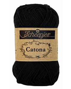 Scheepjeswol Catona kl.110 Jet Black