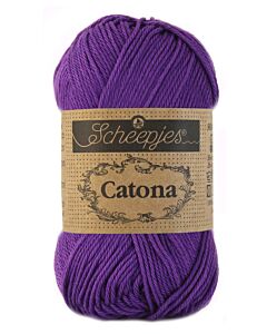 Catona van Scheepjes kl.521 deep violet katoen