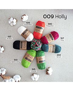 Scheepjes Catona en Catona Chroma bollen Holly