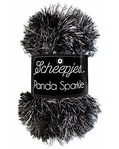 Scheepjes Panda Sparkle kl.353 Black Daimond