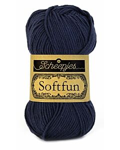 Scheepjes  Softfun 2401 donker blauw