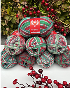 Mazzelzak Lana Grossa Christmas sokkenwol 4-draads incl. projectbag