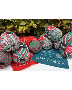 Mazzelzak Lana Grossa Christmas sokkenwol 4-draads en 6-draads