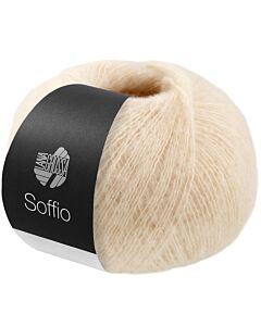 Lana Grossa Soffio kleur 15 (lichtgrijs)