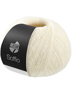 Lana Grossa Soffio kleur 15 (lichtgrijs)