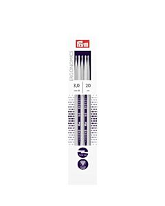 Prym Ergonomics sokkennaalden 3.0mm, 20cm lengte