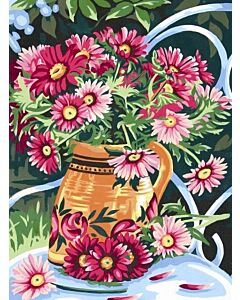 stramien boeket om te borduren van Margot 153.1356