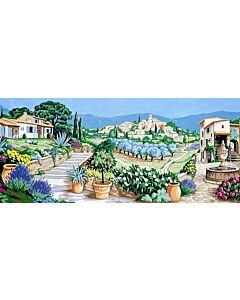 stramien sweet provence om te borduren van Margot 173.3096