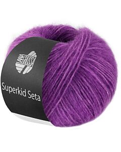 Lana Grossa Superkid Seta kleur 7 (paars)