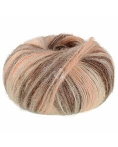 Lana Grossa Superkid Seta kleur 110 (zalm roze/bruin)