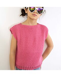 Phildar meiden top breien van Phil Madrague