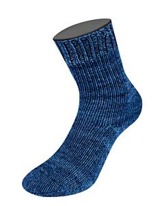 Lana Grossa Vintage Socks kleur 1005 (zee blauw mix)