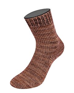 Lana Grossa Vintage Socks kleur 1008 (roodbruin)